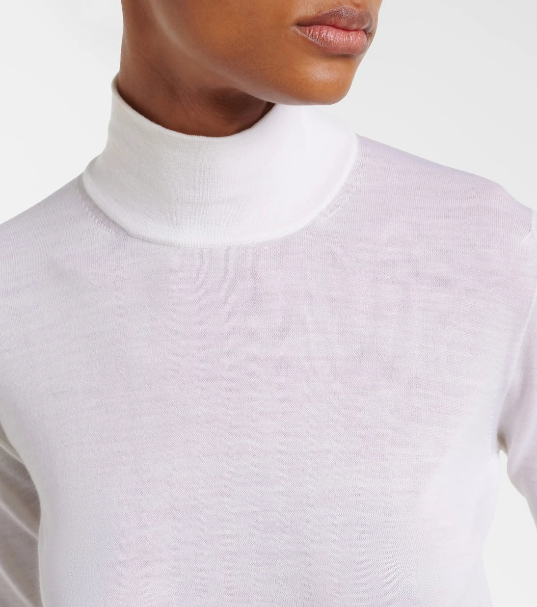 Max Mara - Boa virgin wool turtleneck top