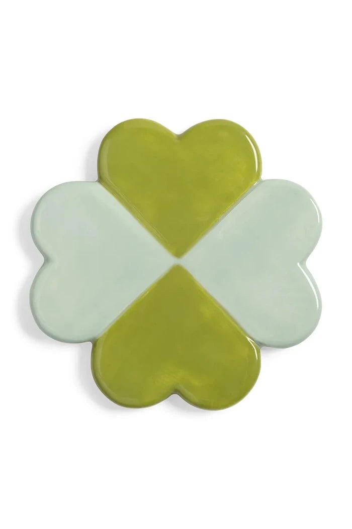 &k amsterdam lucky clover 4'lü bardak altlığı seti