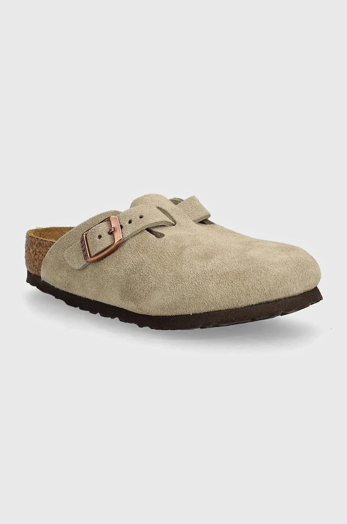 Birkenstock Boston Çocuk Süet Terlik