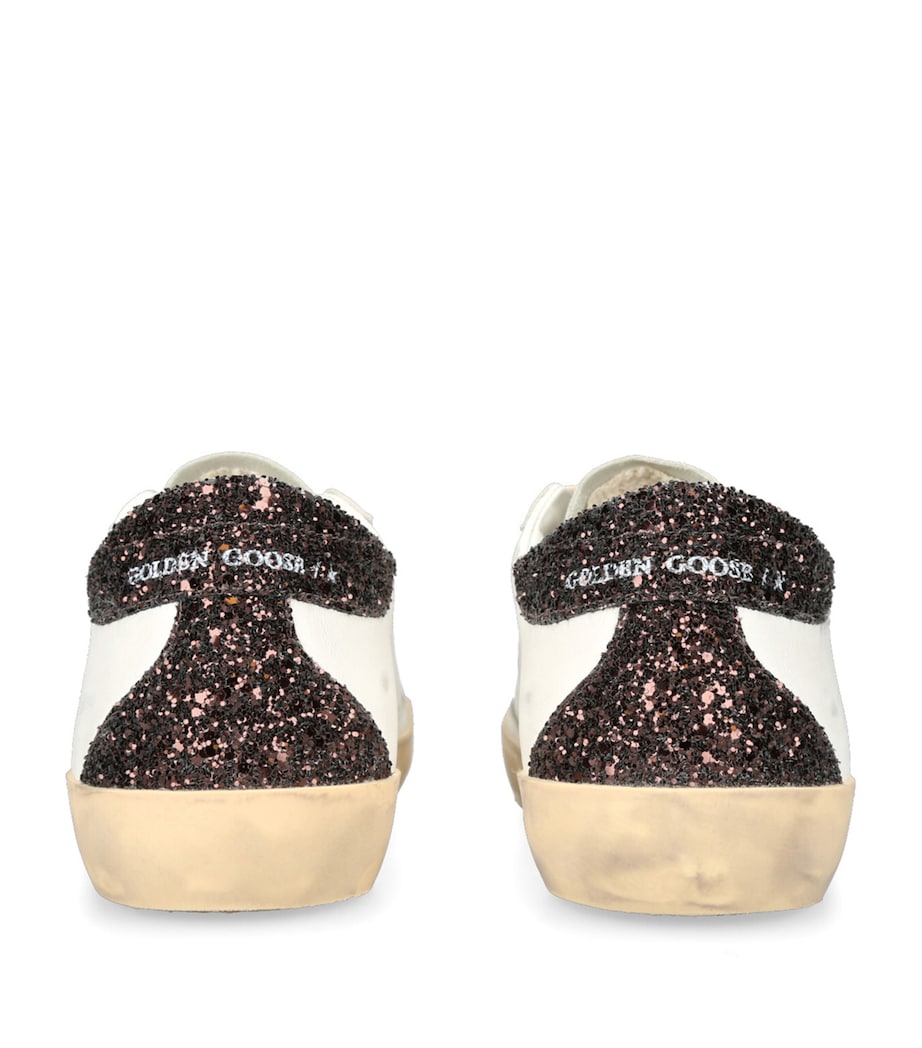 Golden Goose White Leather Superstar Sneakers