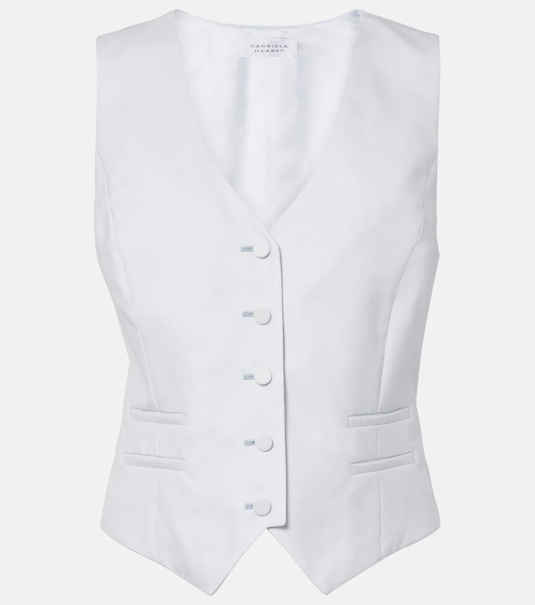 Gabriela Hearst - Coleridge wool and silk vest