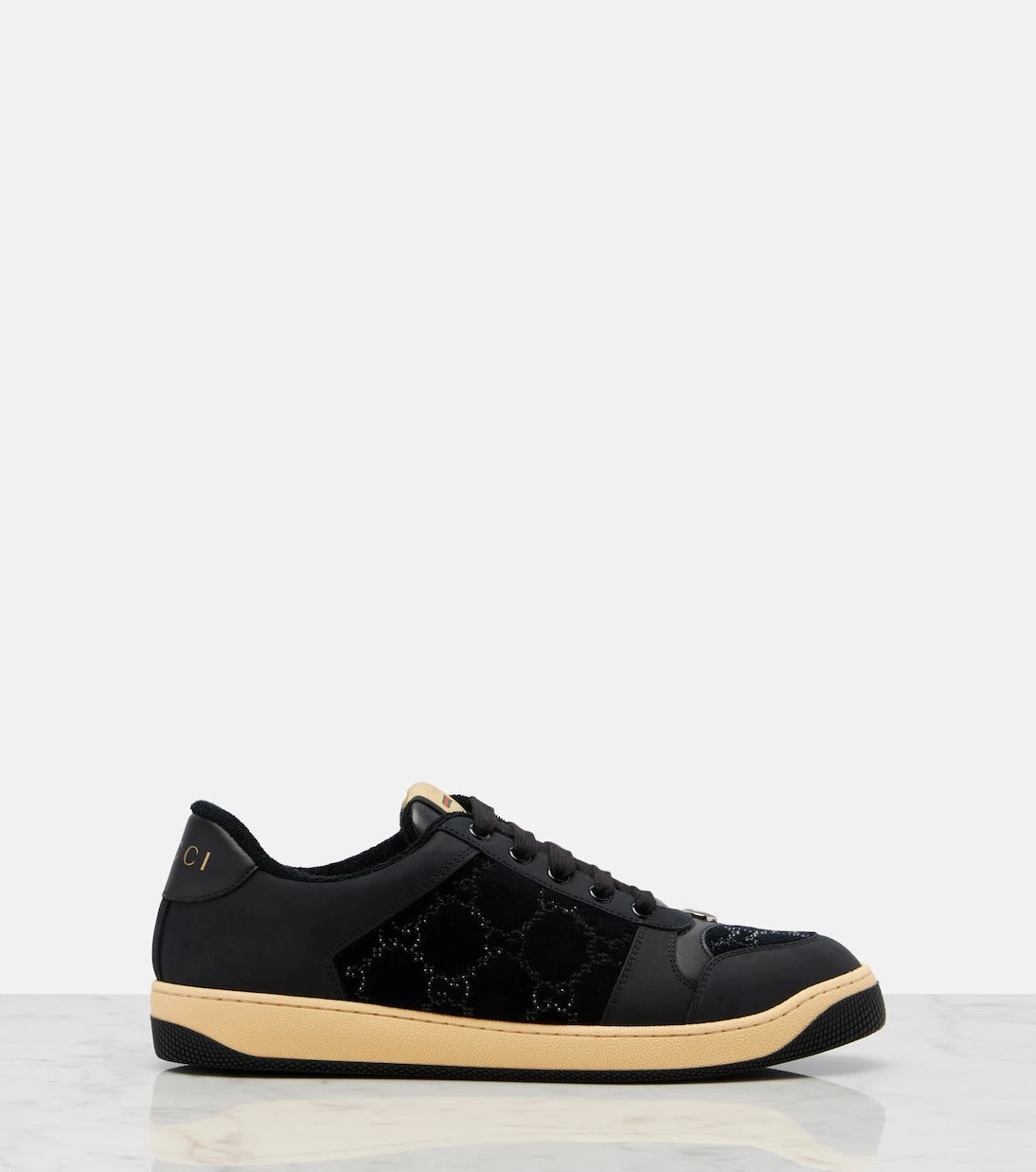 Gucci - Screener leather sneakers