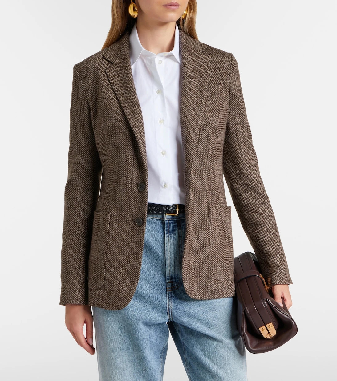Ralph Lauren Collection - Hailey wool, silk, and cashmere blazer