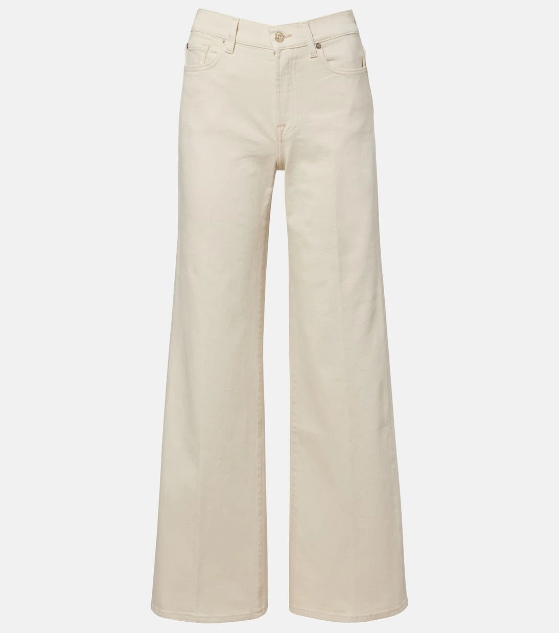7 For All Mankind - Lotta Tailorless wide-leg jeans