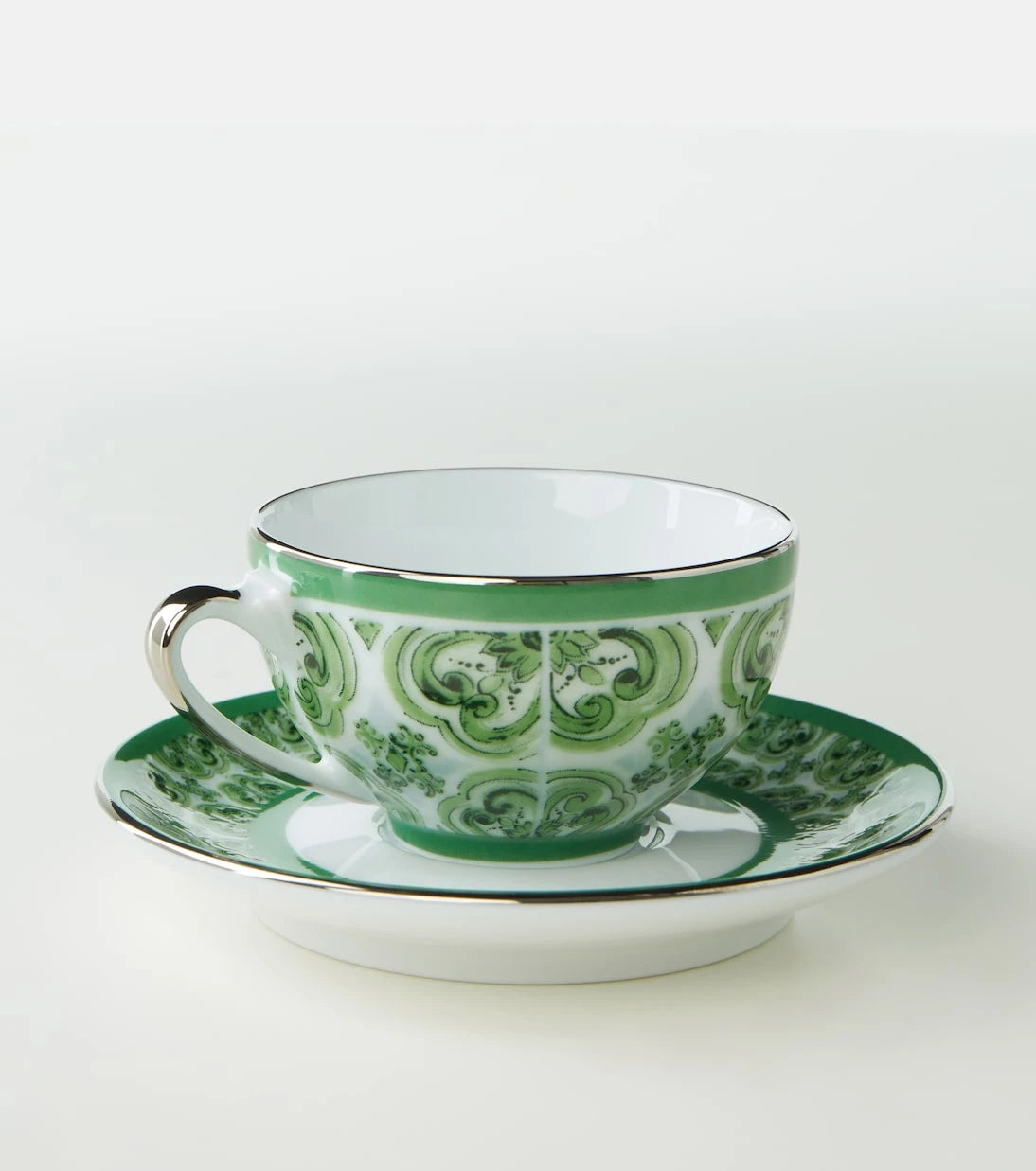Dolce&Gabbana Casa - Majolica espresso cup and saucer set