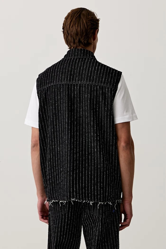 Karl Lagerfeld Jeans елек мъжки от деним