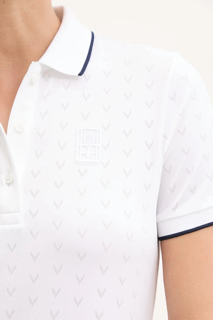 Lacoste Тениска с яка дамска