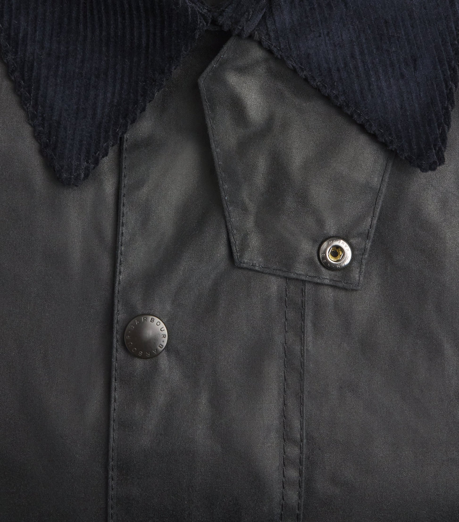 Navy Waxed Beaufort Jacket