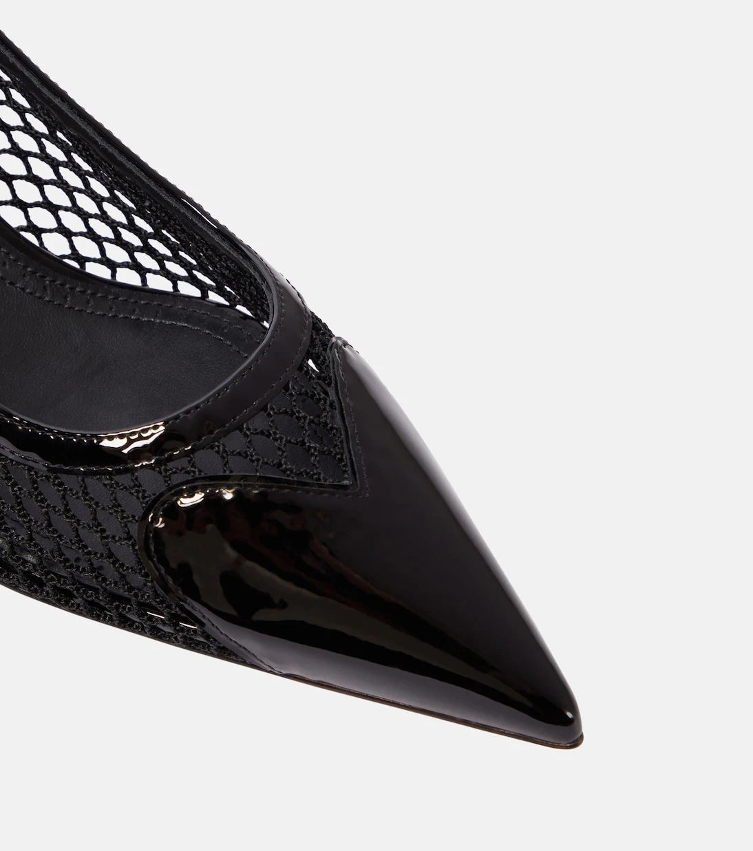 Alaïa - Patent leather slingback pumps
