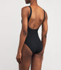 Eres Black Square-Neck Glory Swimsuit