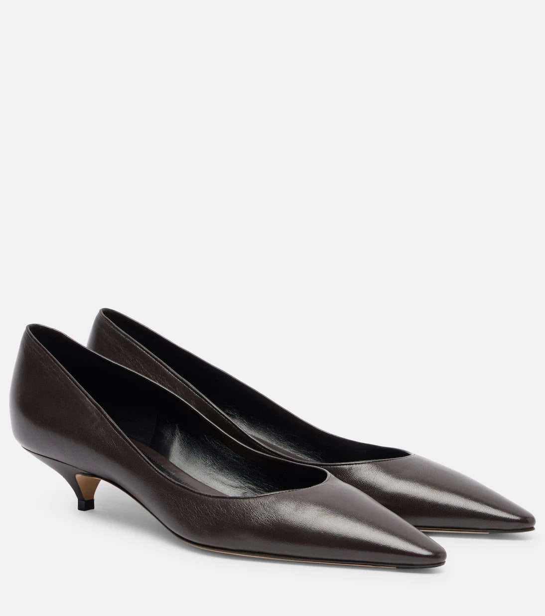The Row - Liisa Two leather pumps