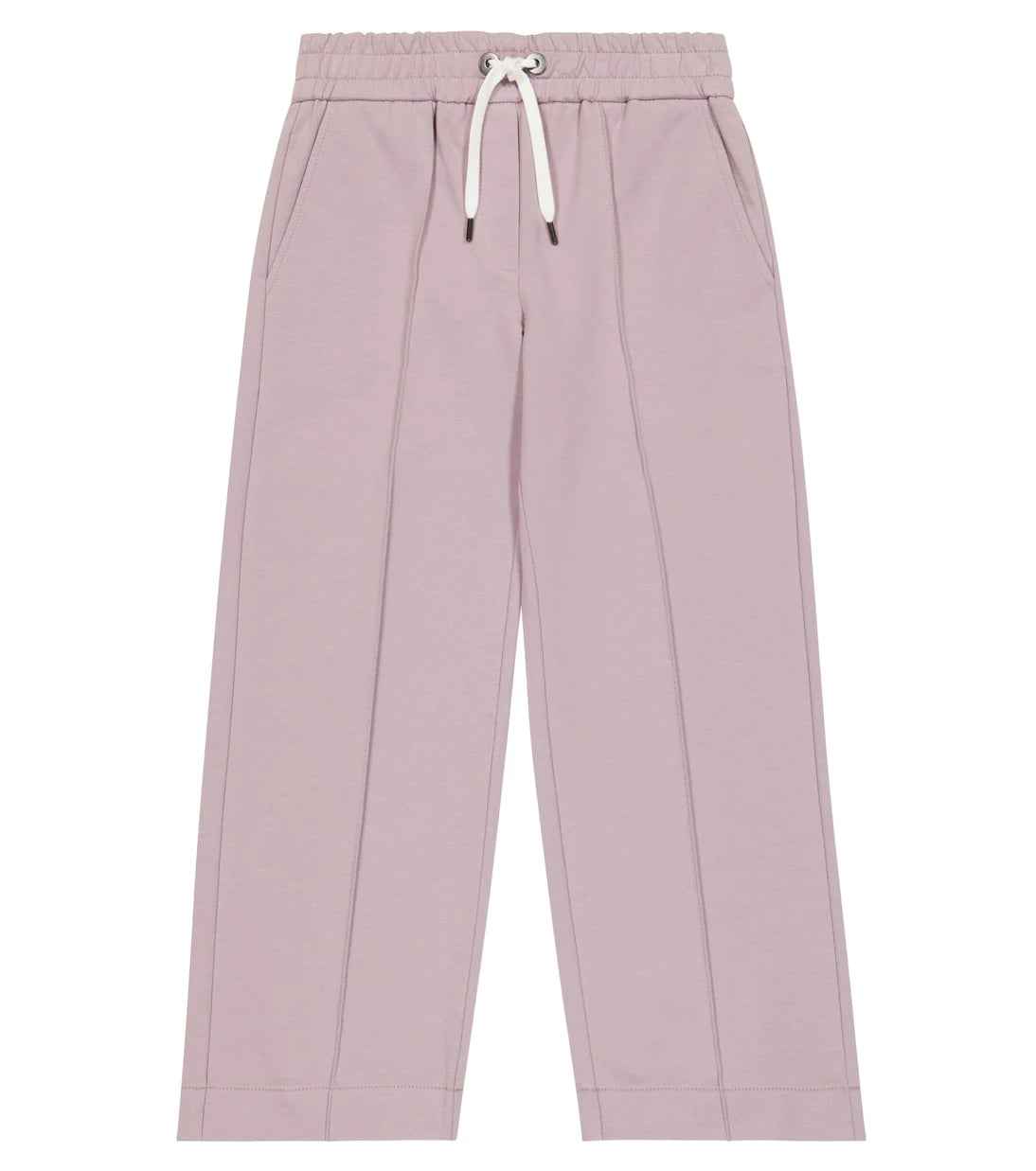 Brunello Cucinelli Kids - بنطلون رياضي من القطن الجيرسيه