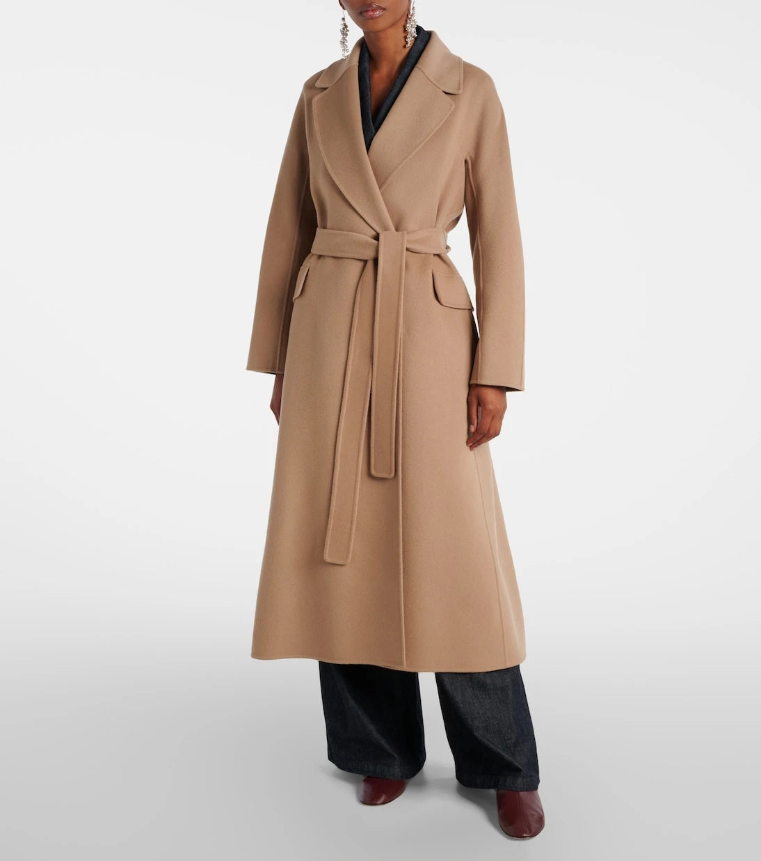 'S Max Mara - Enzo virgin wool wrap coat