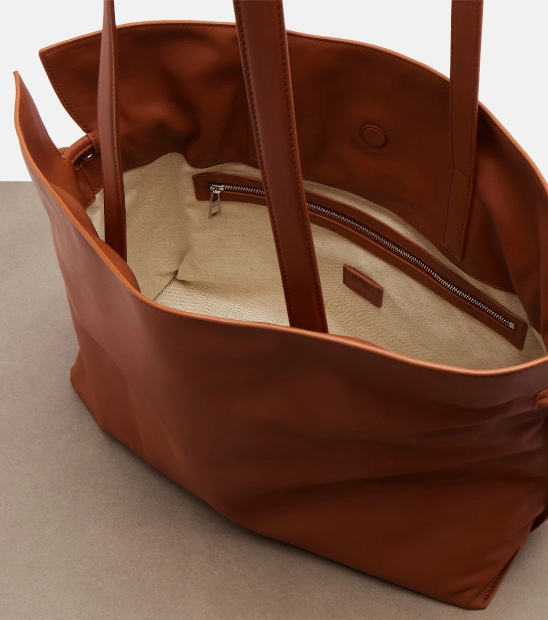 Loewe - Flamenco Large leather clutch