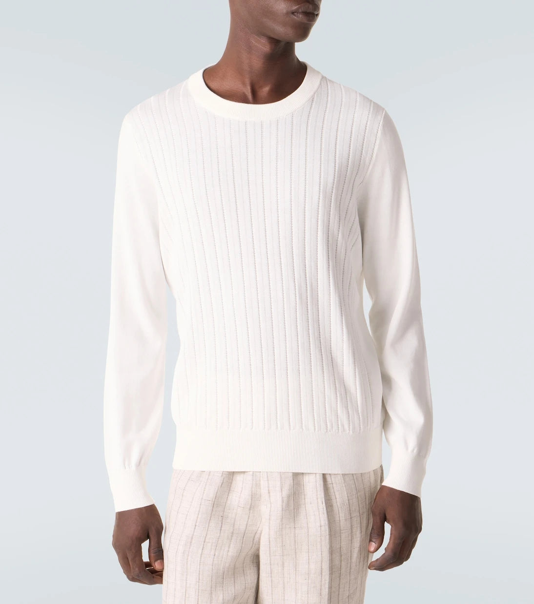 Brunello Cucinelli - Ribbed-knit cotton sweater