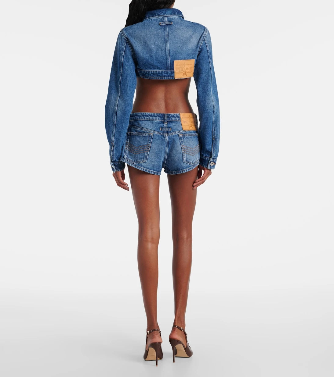 Jean Paul Gaultier - Cropped denim jacket