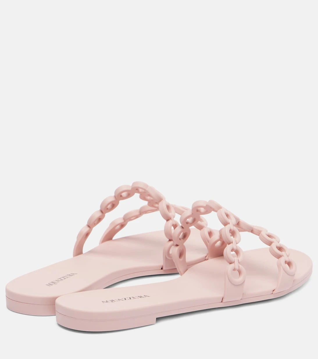 Aquazzura - Infinity Chain Jelly slides