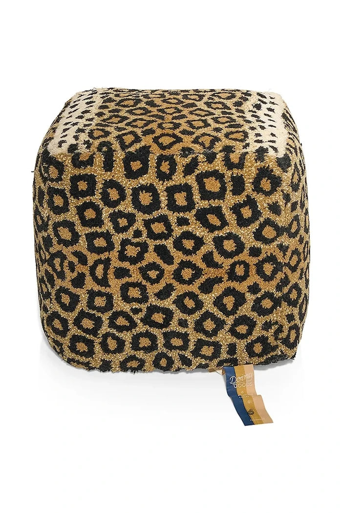 Пуф Doing Goods Leopard 50 x 50 x 50 cm