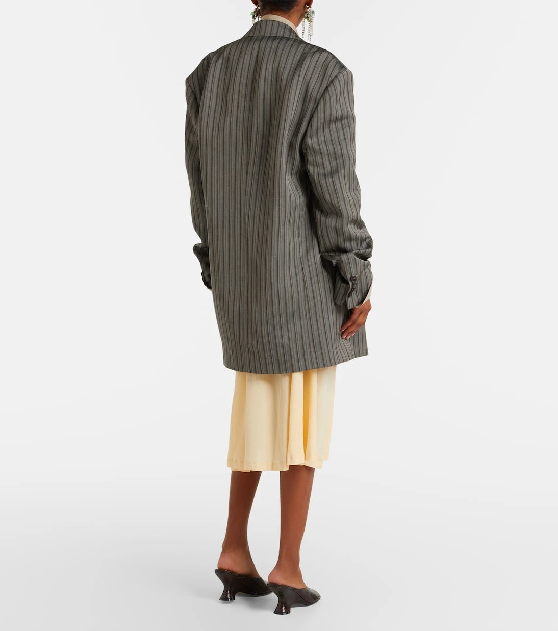 Dries Van Noten - Humairah cotton midi skirt