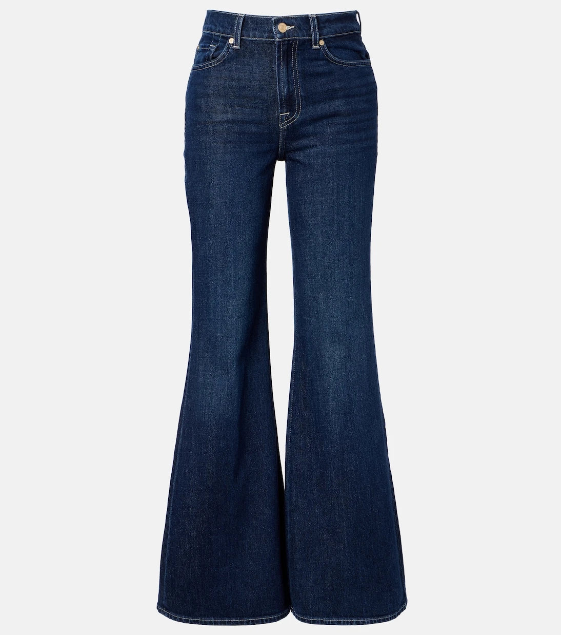 7 For All Mankind - High-waisted flared jeans
