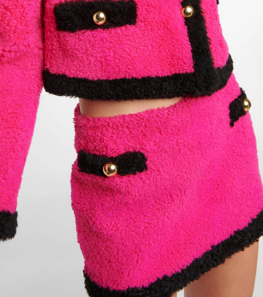 Blancha - Shearling miniskirt