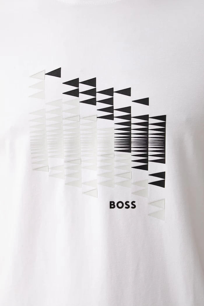 BOSS Green тениска мъжка с памук TS_Network Flag