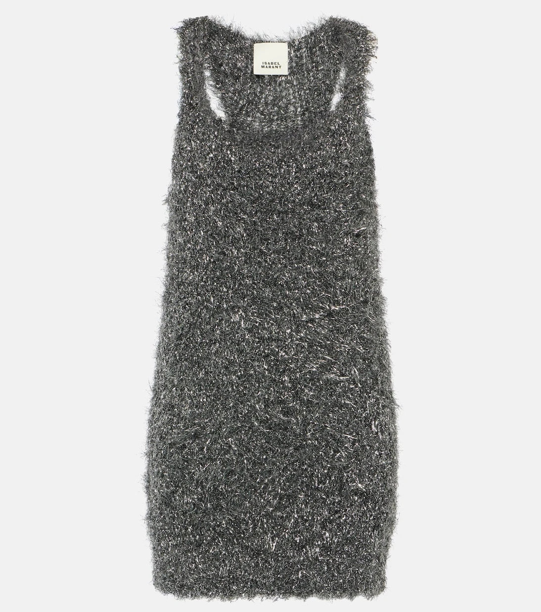 Isabel Marant - Windy metallic knit minidress