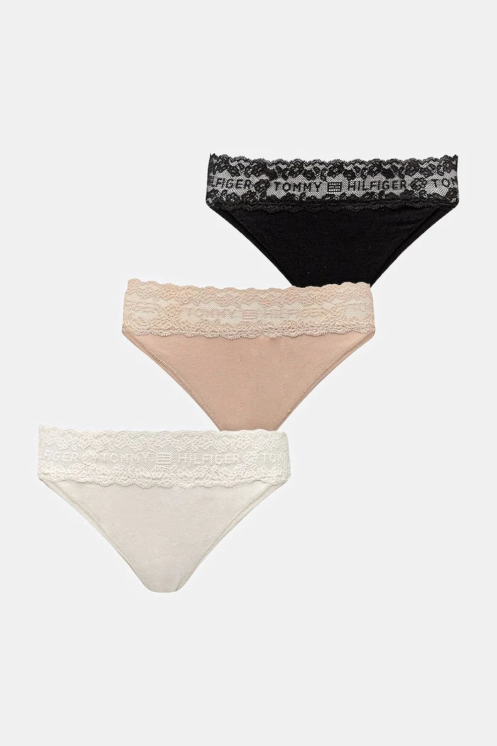 Tommy Hilfiger pamuk ve elastan kadın tanga