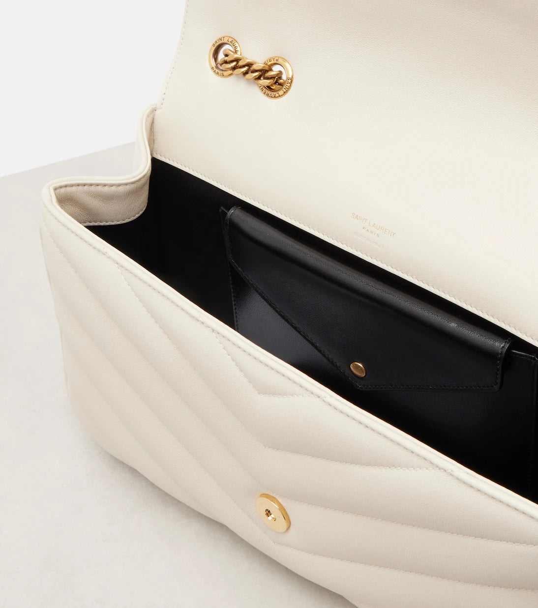 Saint Laurent - Loulou Medium leather shoulder bag