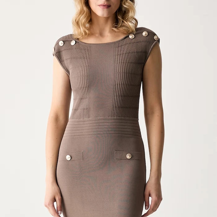 Guess viskoz elbise CARMEN
