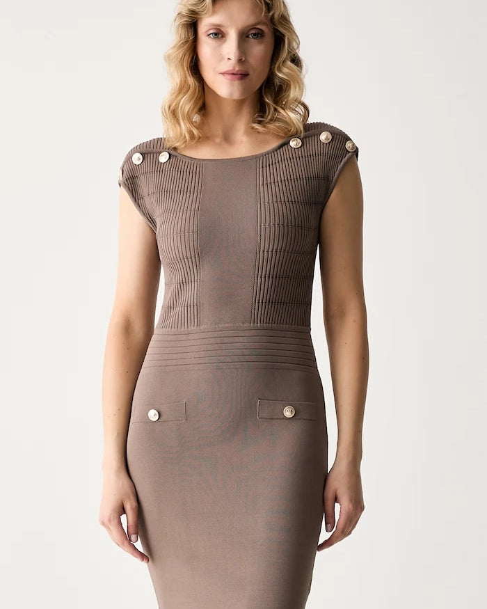 Guess viskoz elbise CARMEN