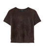 AllSaints Red Cashmere Rebel T-Shirt