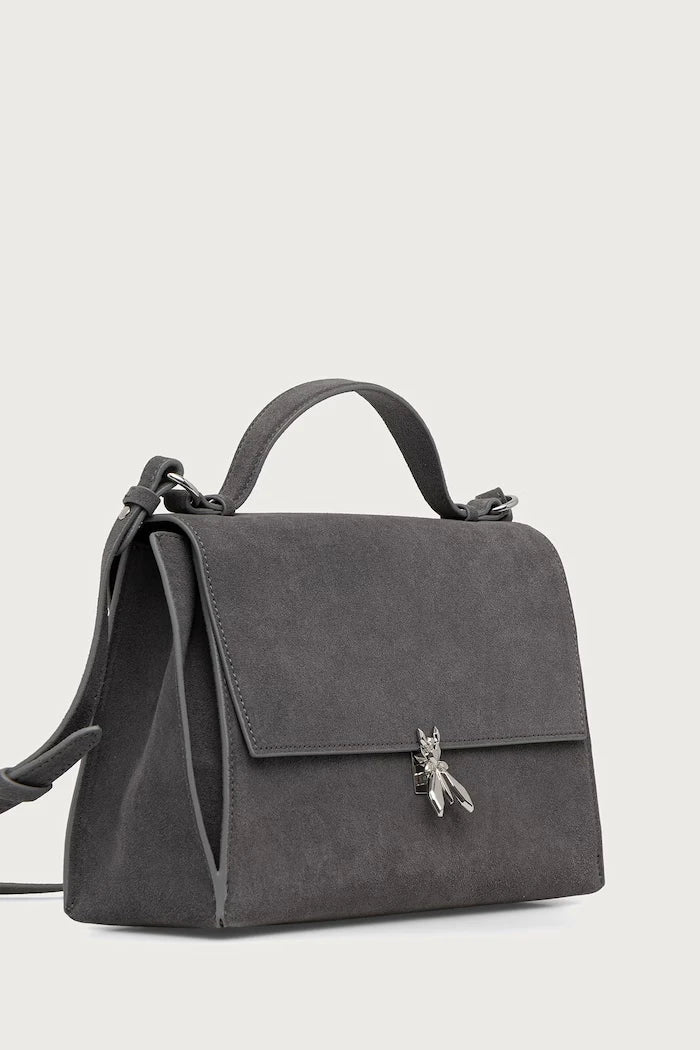 Patrizia Pepe süet kadın crossbody çanta