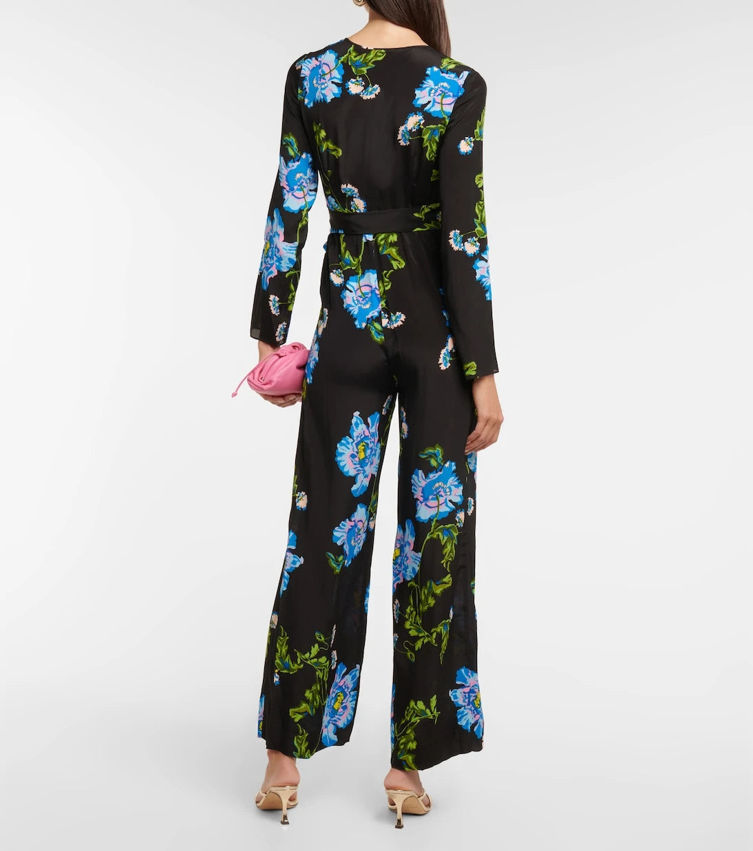 Diane von Furstenberg - Gulio printed crêpe de chine jumpsuit