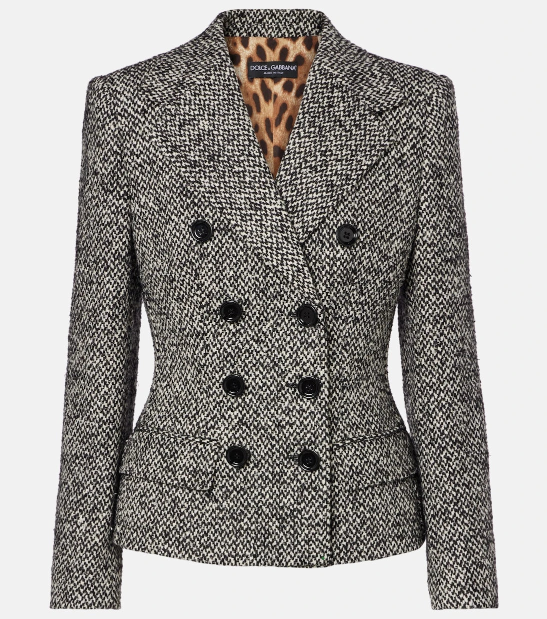 Dolce&Gabbana - Double-breasted wool-blend jacket