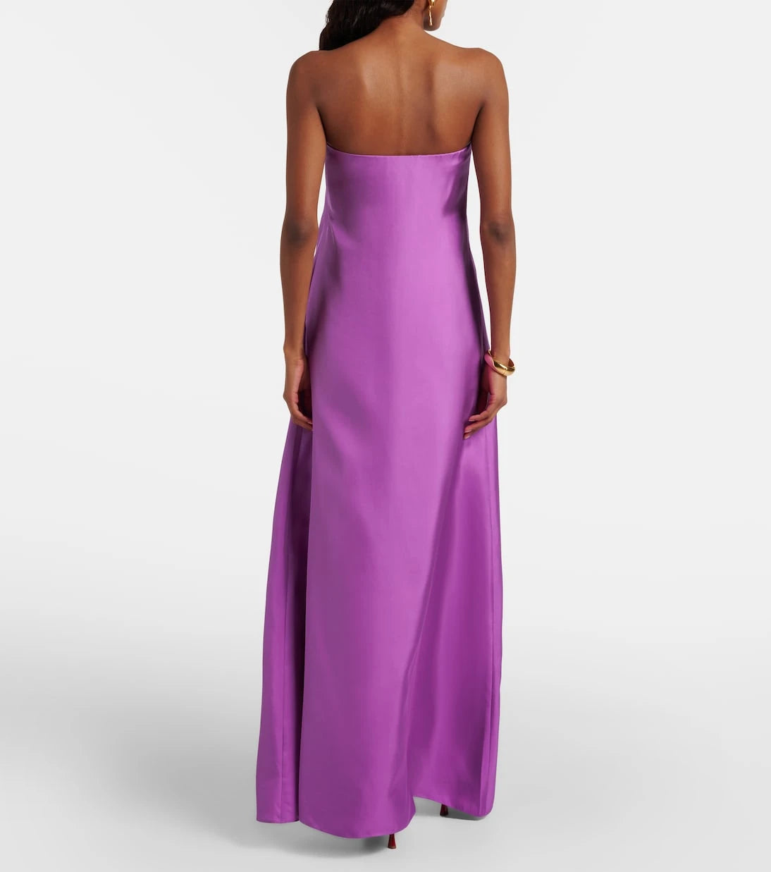 Christopher Esber - Strapless silk satin gown