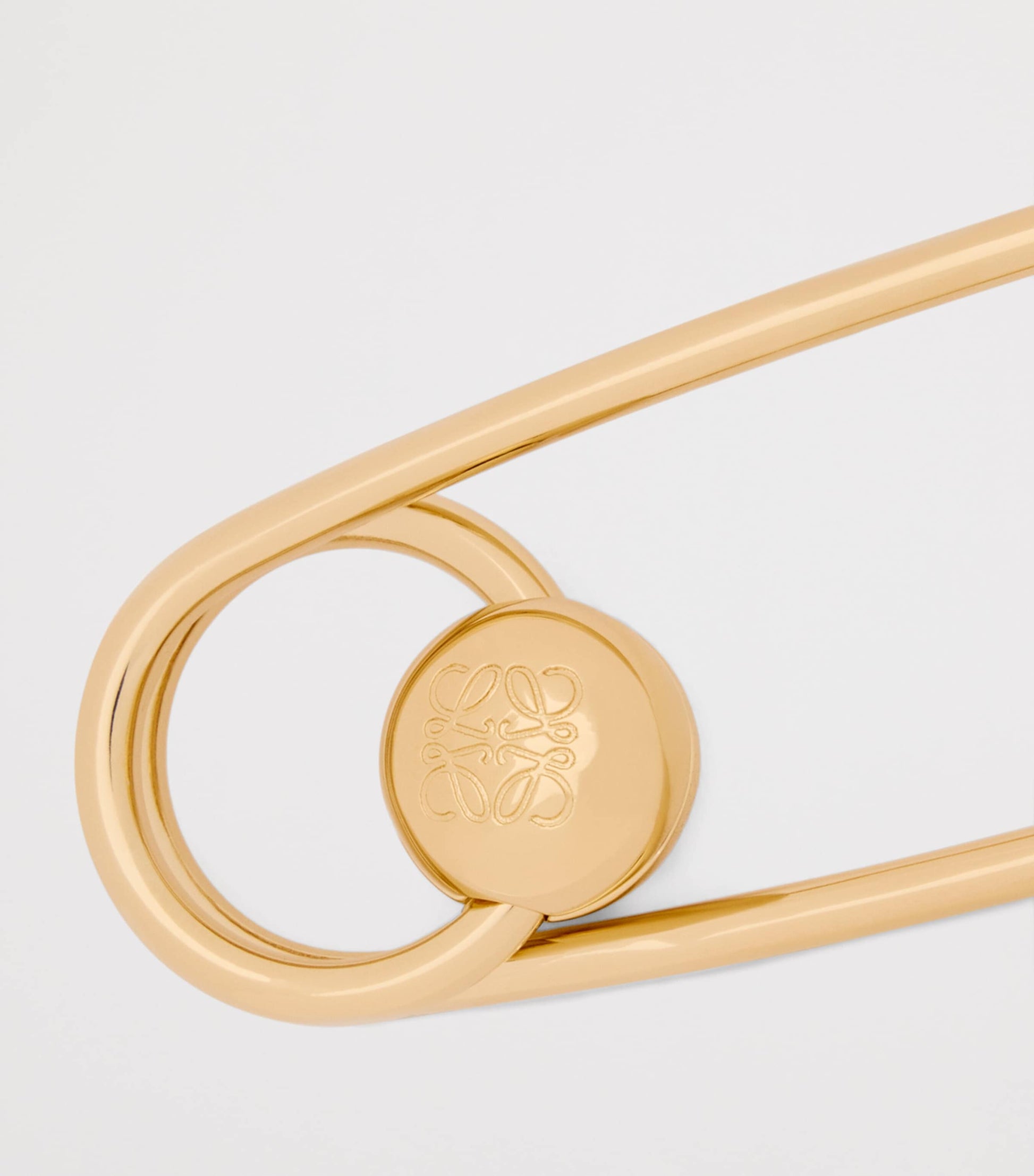 LOEWE Gold Gold-Tone Safety Pin Charm