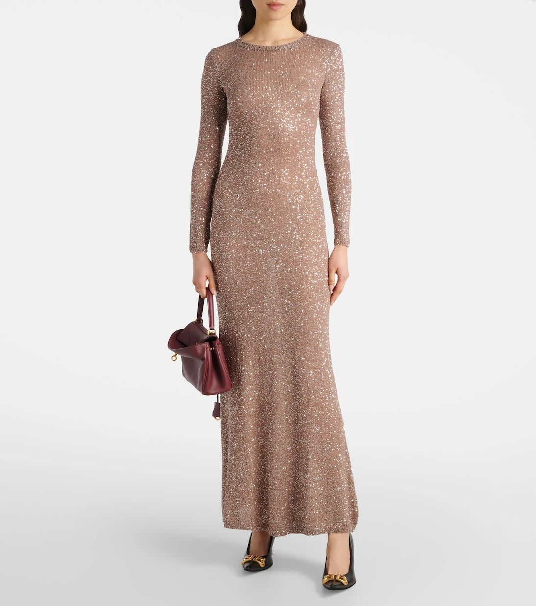 Balenciaga - Sequined maxi dress