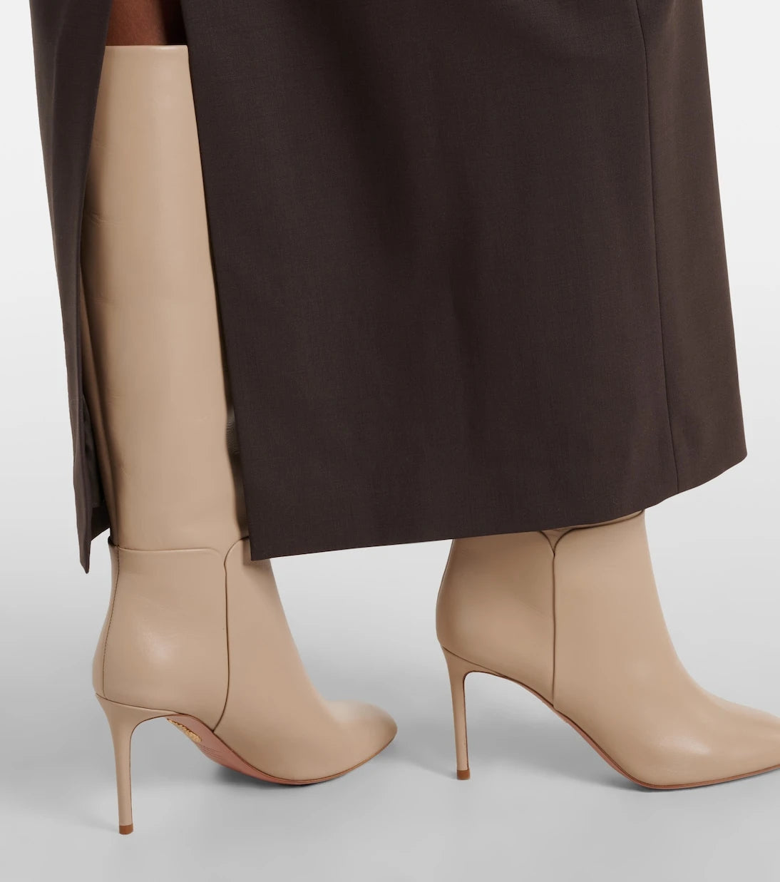 Aquazzura - Sellier 85 leather knee-high boots