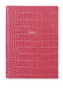 Mara Leather Croc-Embossed A5 Soho Diary 2026