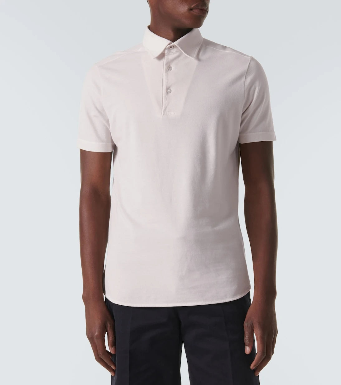 Loro Piana - قميص بولو قطني
