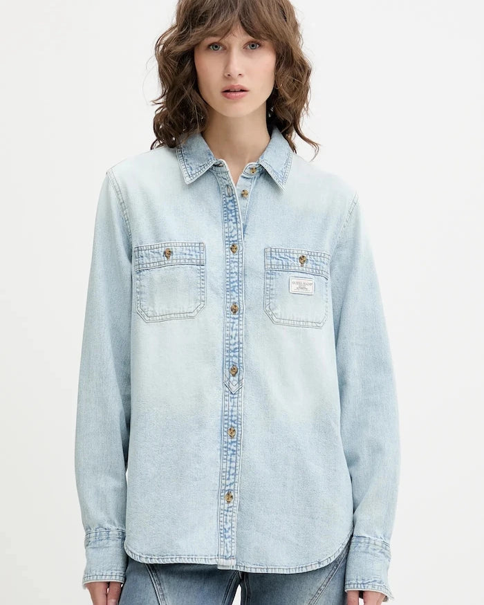 Guess Jeans Denim Gömlek