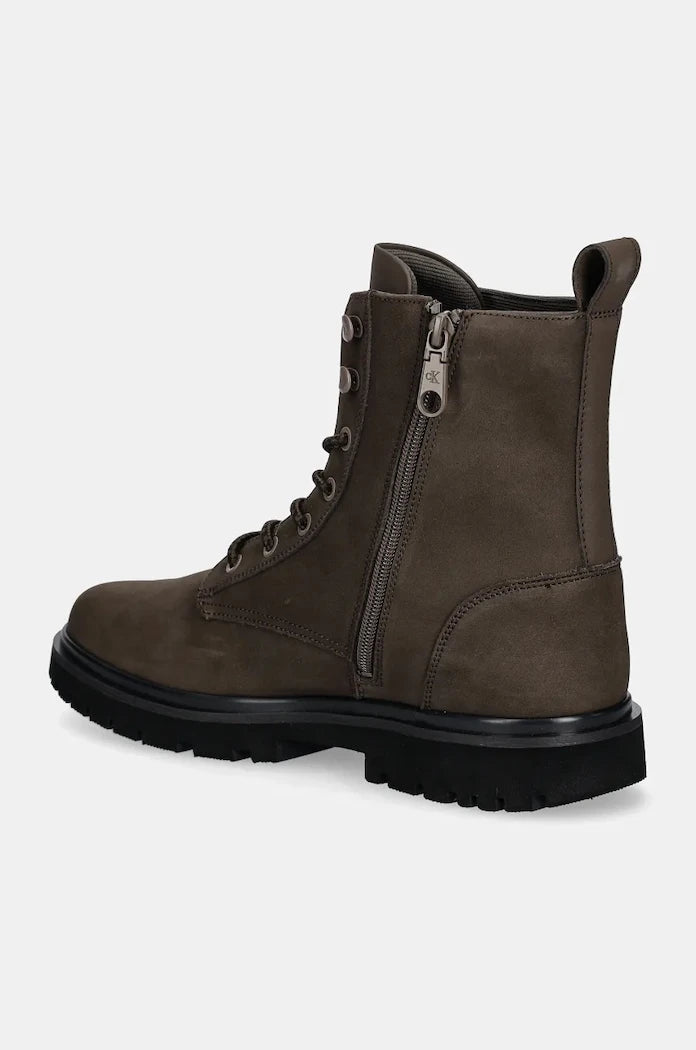 Обувки Calvin Klein Jeans EVA BOOT MID LACEUP REBELLIOUS