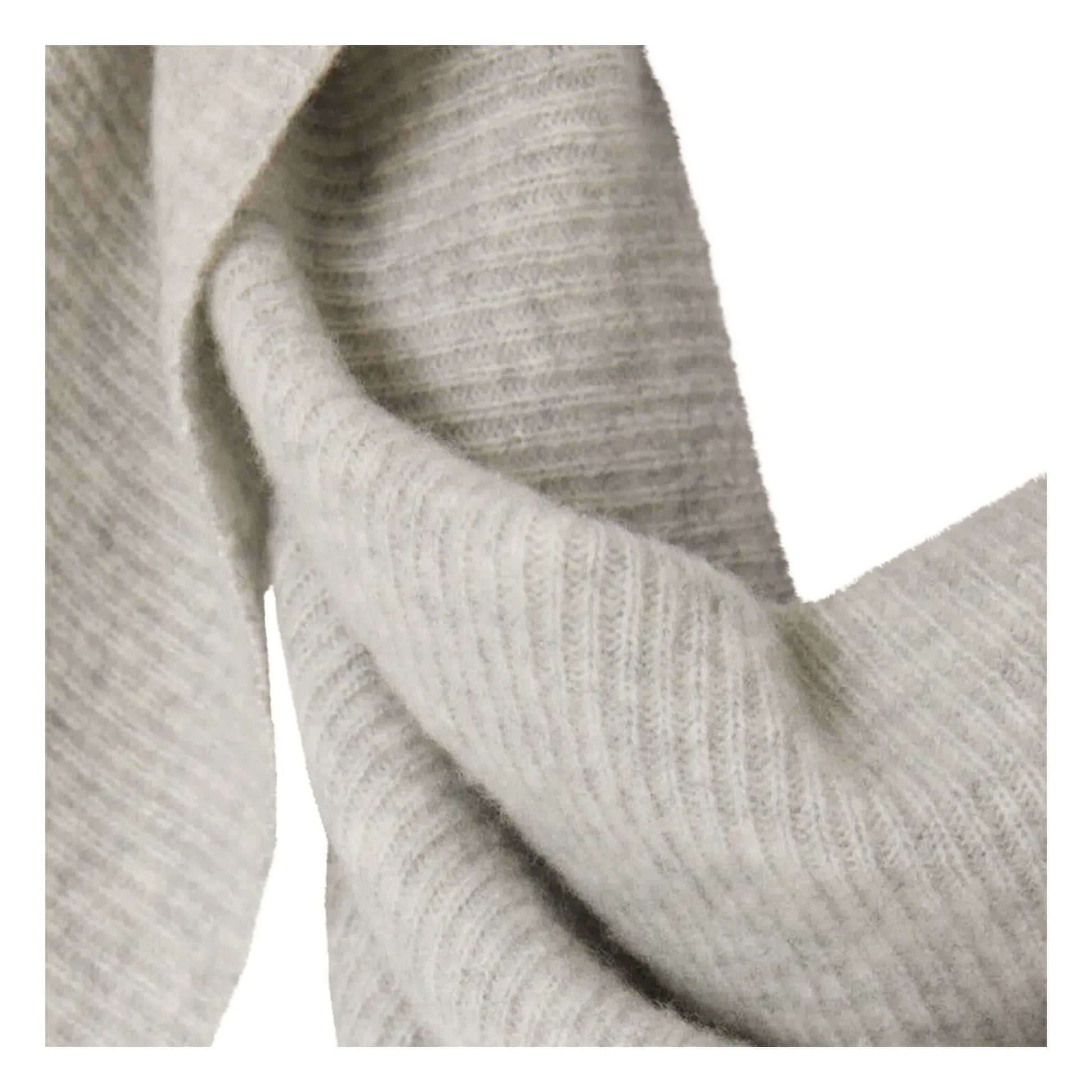 American Vintage - Raxow Wool Scarf | Heather grey