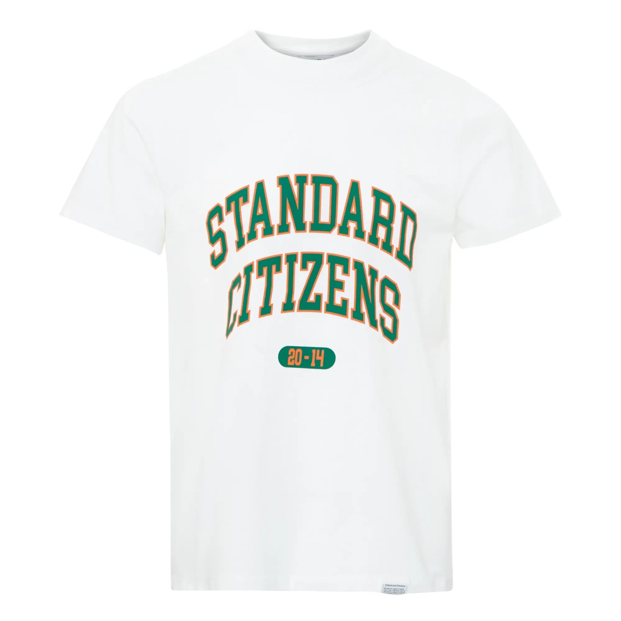 Edmmond Studios - College Arch T-shirt | White