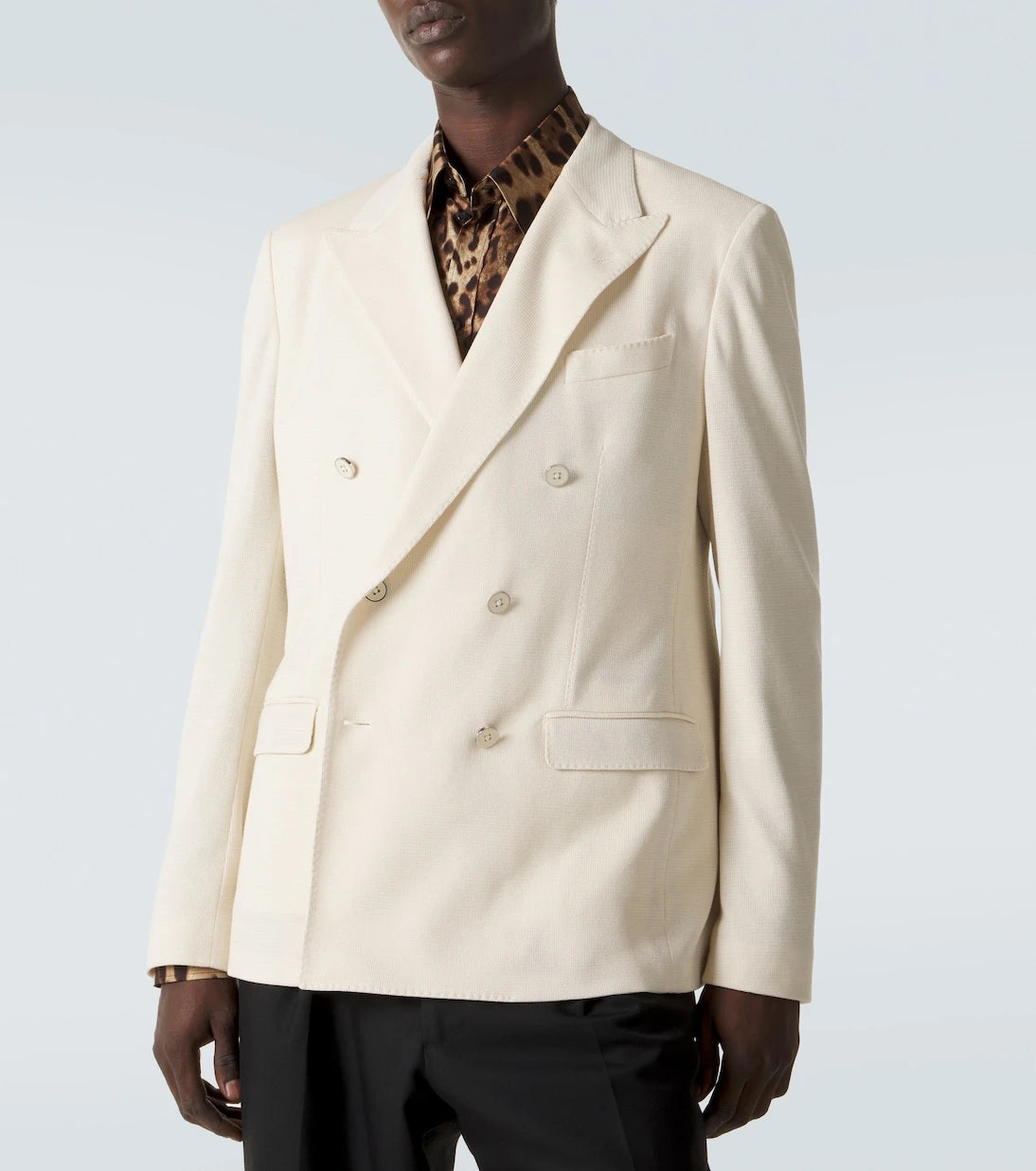 Dolce&Gabbana - Taormina cotton jersey blazer
