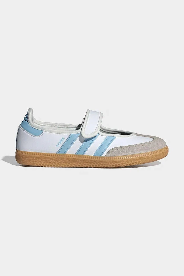 Çocuk deri balerin ayakkabı adidas Originals DISNEY SAMBA JANE