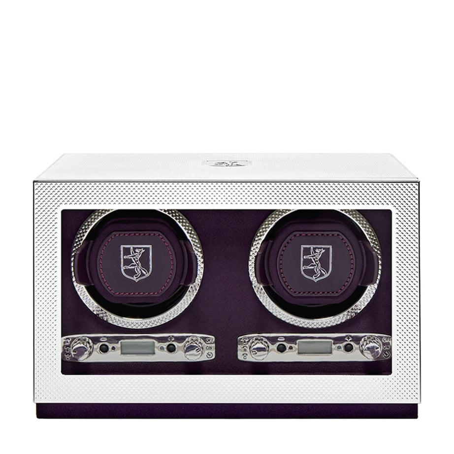 Silver Double Watch Winder
