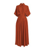 Palmer//Harding Red Crepe Courage Maxi Dress