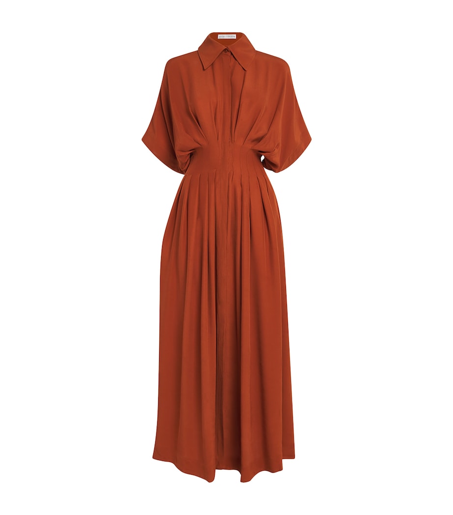 Palmer//Harding Red Crepe Courage Maxi Dress